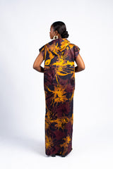 Batik Desires - Sleeveless Poncho w/Hood