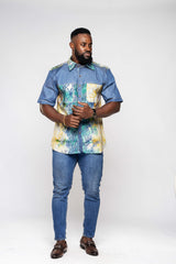 Batik Mixed with Danny Short Sleeve Shirt