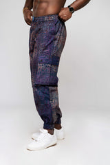 Linen Batik Cargo Pants