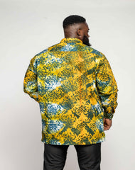 Batik Men's Long Sleeve Shirt - YvonneEx