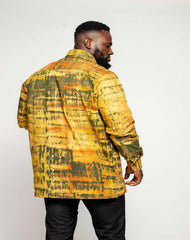 Batik Men's Long Sleeve Shirt - YvonneEx