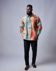 Wax Print Shirt (Long Sleeve)