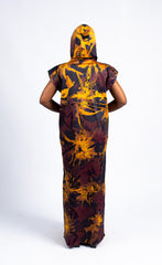 Batik Desires - Sleeveless Poncho w/Hood