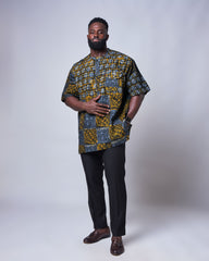 Men's Wax Print Shirt