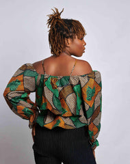Ankara Women throw over jacket - YvonneEx