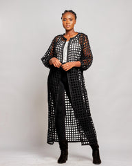 Ankara plain women's Mesh Jacket