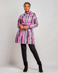 Ankara Women's Short Jacket - YvonneEx