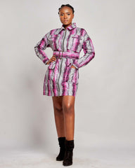 Ankara Women's Short Jacket - YvonneEx