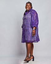 Bazen Women's Midi Mesh Shirt Jacket