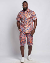 Ankara Men's Shirt and Shorts/Pants