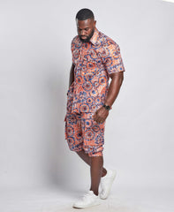 Ankara Men's Shirt and Shorts/Pants