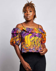 Ankara Women throw over jacket - YvonneEx