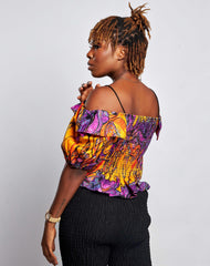 Ankara Women throw over jacket - YvonneEx