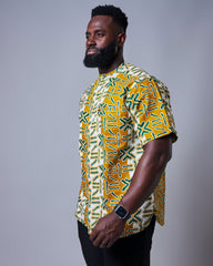 Men's Wax Print Shirt