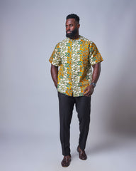 Men's Wax Print Shirt