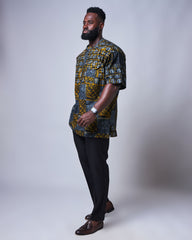 Men's Wax Print Shirt