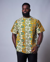 Men's Wax Print Shirt