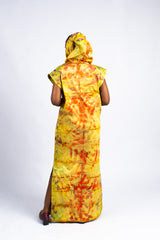 Batik Desires - Sleeveless Poncho w/Hood