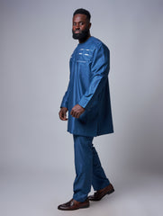 Heritage Embroidered Men’s Set – Sahara Stone