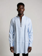 Men's Breathable Linen Shirt - Slim Fit for Summer