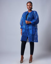 Ankara Lattice Statement Jacket