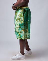 Lightweight Linen Batik Adventure Shorts