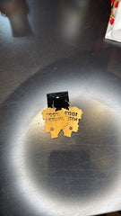 100% Natural Wooden Afro Queen Earrings - African Silhouette Jewelry