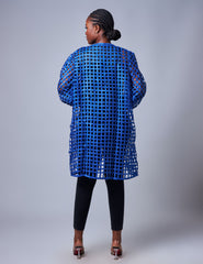 Ankara Lattice Statement Jacket