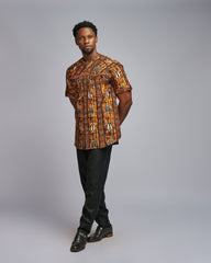 Men's Tribal Print Shirt