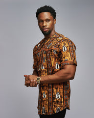 Men's Tribal Print Shirt