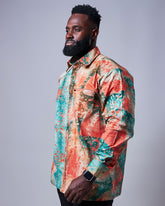 Wax Print Shirt (Long Sleeve)