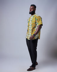 Men's Wax Print Shirt