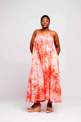 Women's Linen Flare Dress - YvonneEx