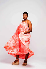 Women's Linen Flare Dress - YvonneEx