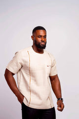Linen Men's Shirt (Short Sleeves) - YvonneEx