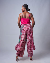 Women's Marble-Dye Palazzo Pants