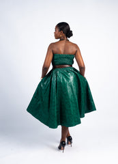 Strapless Midi Dress (Multiple Colors)
