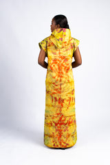 Batik Desires - Sleeveless Poncho w/Hood