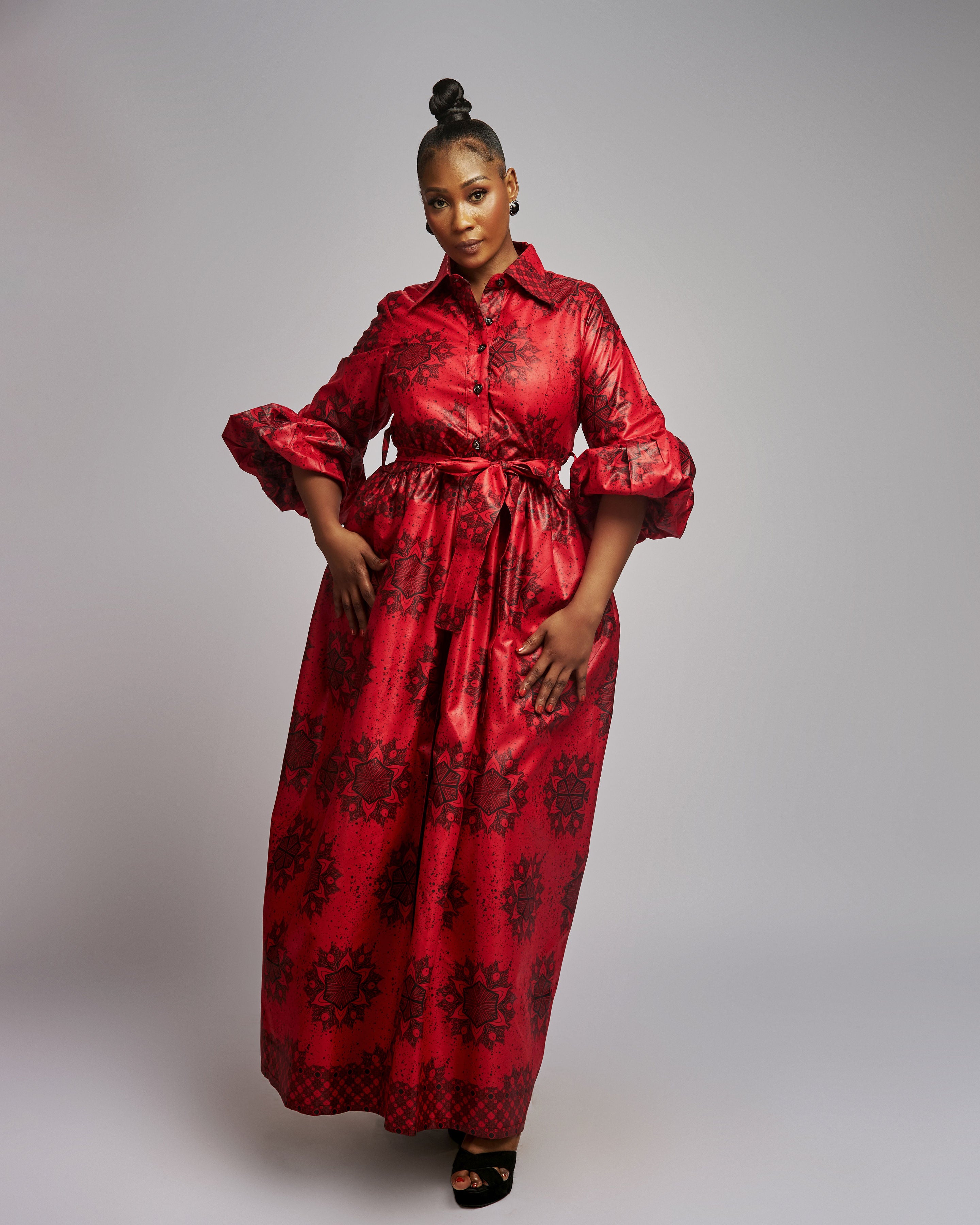 Regal Traditional Ceremony Dress