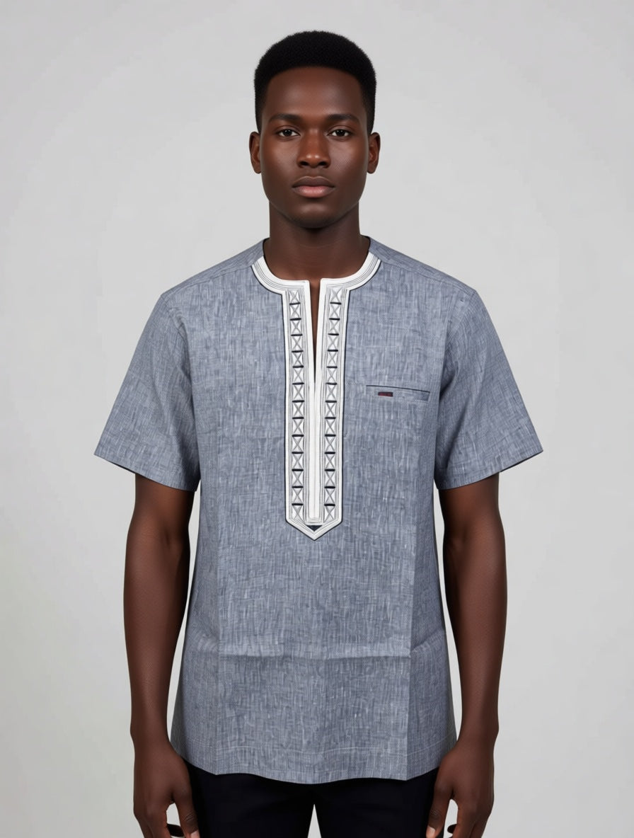 Linen Men's Cool Breeze Short Sleeve Shirt