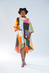 Linen Patched Dress (Short) - YvonneEx