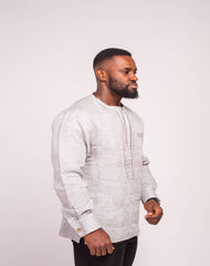 Linen Men's Shirt (Long Sleeves) - YvonneEx